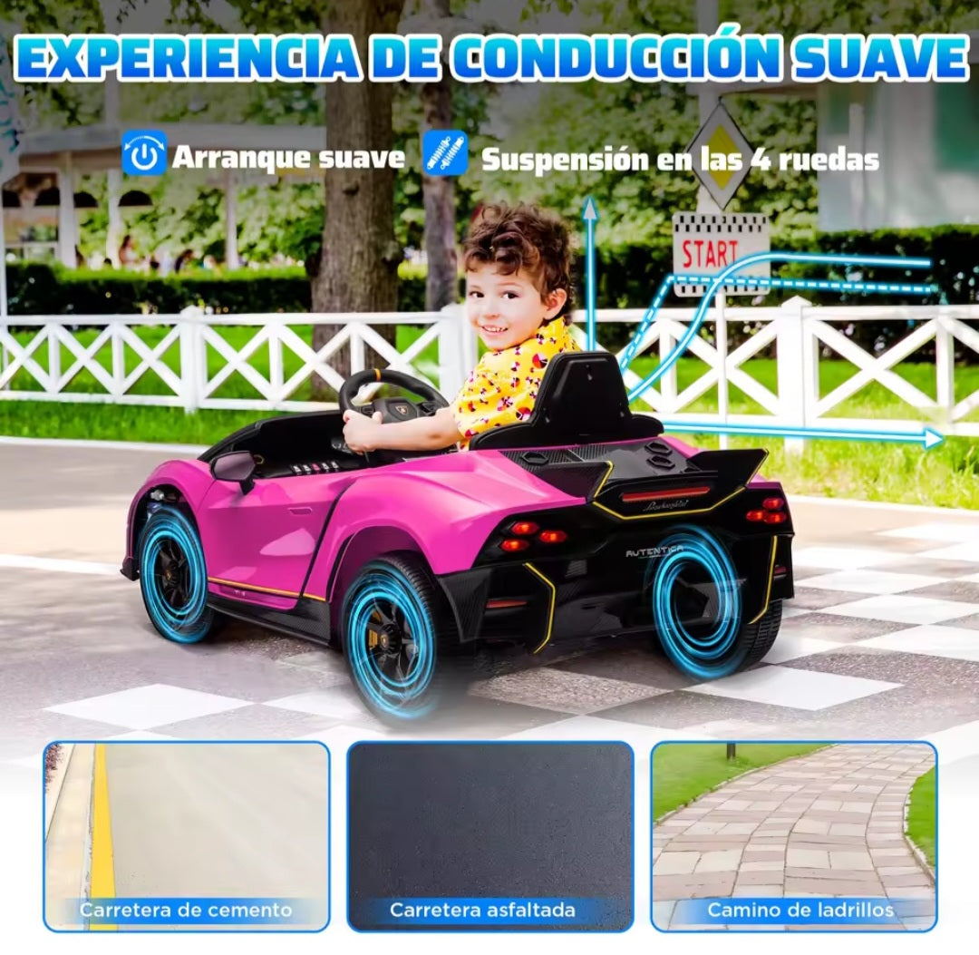 🚗💨 Coche eléctrico infantil estilo Lamborghini – ¡Diversión sobre ruedas! 🏎️✨