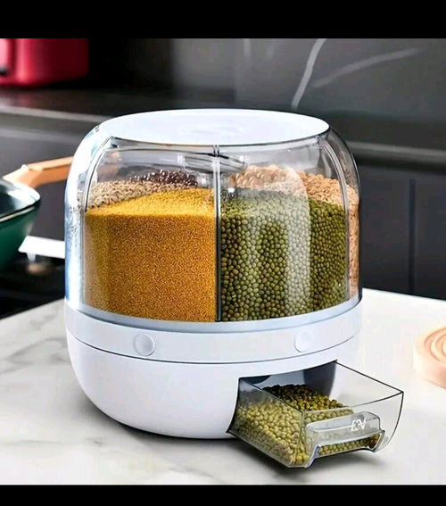 caja de almacenamiento rotativa para granos