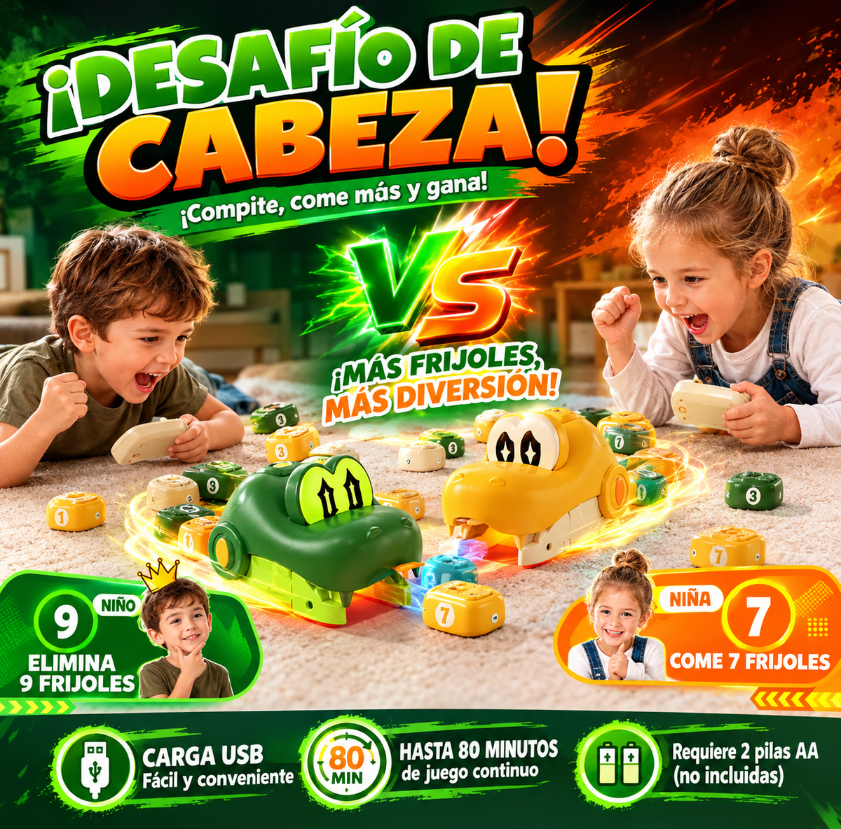 Juguete de serpiente con control remoto